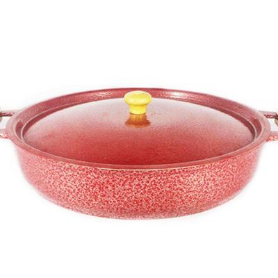 Frigideira Alumínio Fundido Craqueada Alça Meia Lua 40cm