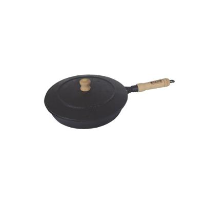 Frigideira de Ferro Fundido com Tampa Largura 23,5cm