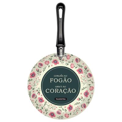 Frigideira Em Alumínio Com Revestimento Interno Em Antiaderente Starflon Max E Externo Si