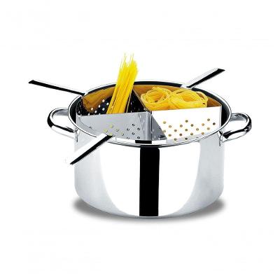 Espagueteira De Inox 4 Divisões Linha Savoy Brinox Inox