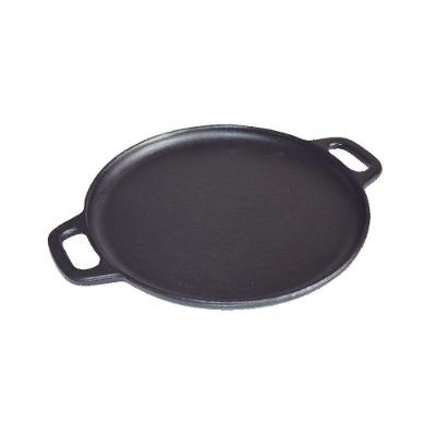 Bifeteira De Ferro Fundido Lisa Redonda Alça Ferro 20Cm