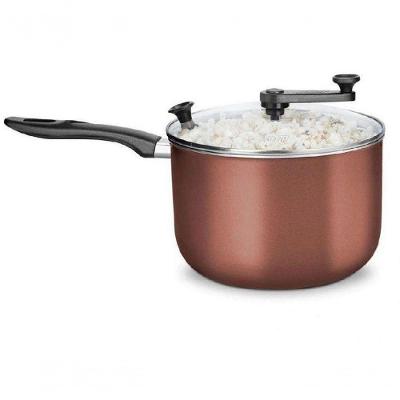 Pipoqueira Supra Colors Chocolate Nº 22 Com Tampa De Vidro Mta 9180