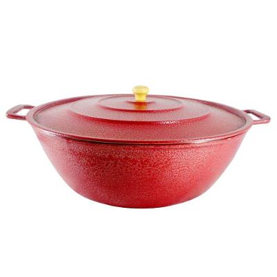 Tacho Restaurante Alça de Alumínio Fundido Craqueado 28cm
