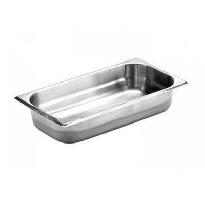 Kit 4 Cubas Gastronomica Inox Gn 1/3 X 65mm (325X176mm)