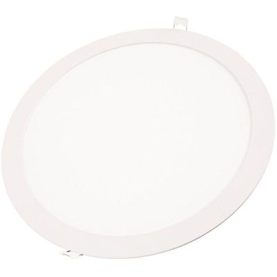 Plafon Led Tramontina Redondo De Embutir 24 W 6500 K Luz Branca Tramontina