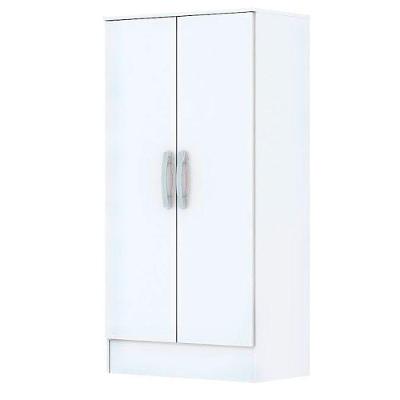 Armário Multiuso Henn 2 Portas 4 Prateleiras B14 Branco