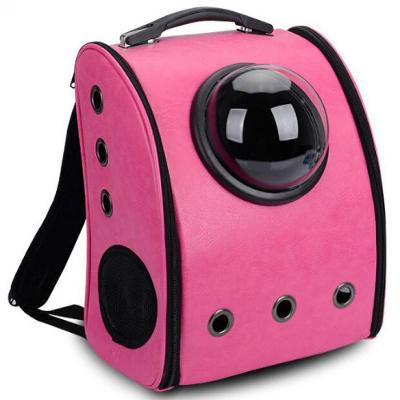 Mochila Astronauta Pet Gato Cachorro Rosa Lorben GT687P