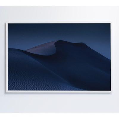 Quadro Noturno Dunas 120x80 Cm Vidro Impresso