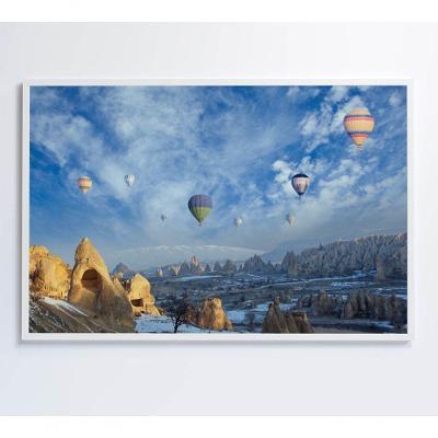 Quadro Balões 120x80 Cm Tecido Canvas