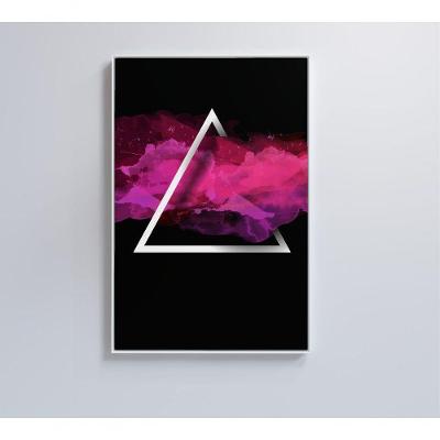 Quadro Triangulo Playstation 120x80 Cm Tecido Canvas