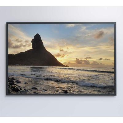 Quadro Pico Fernando De Noronha 60x40 Cm Tecido Canvas