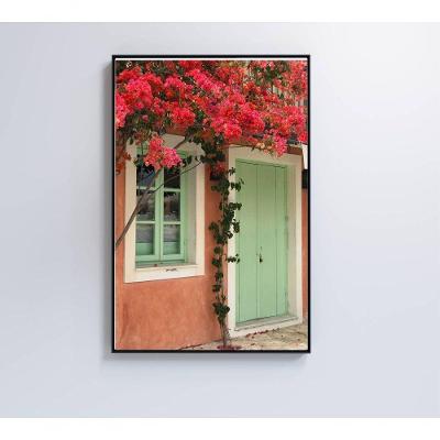 Quadro Fachada Casa 40x60 Cm Vidro Impresso