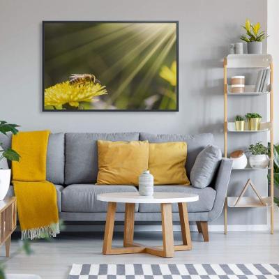 Quadro Abelha 120x80 Cm Tecido Canvas