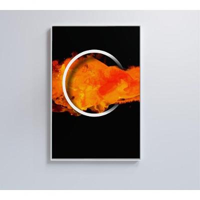 Quadro Circulo Playstation 120x80 Cm Vidro Impresso