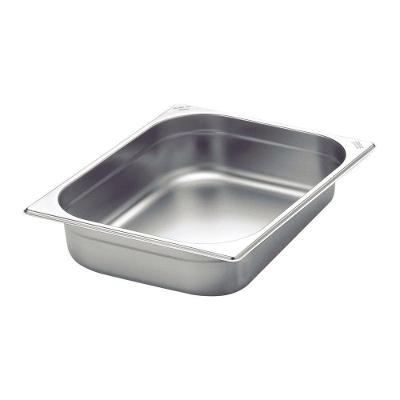 Cuba Tramontina Gn 1/2 Em Aço Inox Sem Alças Profundidade 65 Mm - Aço 430 Tramontina