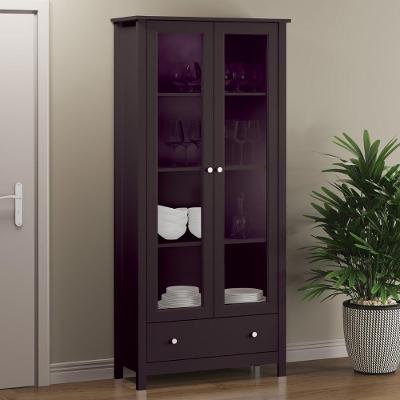 Paneleiro 2 Portas 1 Gaveta Ditália E-954 Preto