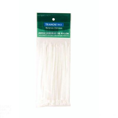 Abraçadeira De Nylon 295x4,6 Mm Tramontina Branca Tramontina
