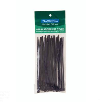 Abraçadeira De Nylon 140x3,4 Mm Tramontina Preta Tramontina