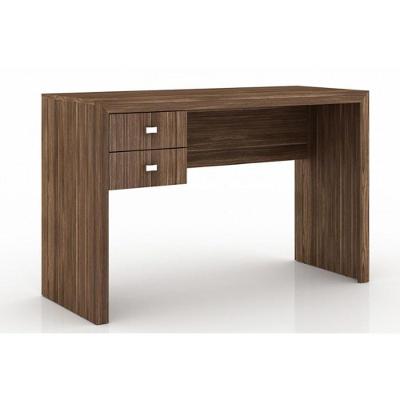 Mesa de Computador ME-4123 c/ 2 Gavetas Nogal - Tecno Mobili