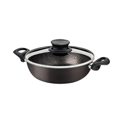 Fritadeira Multiuso Paris Em Alumínio Chumbo 24cm 2,8l Com Antiaderente Starflon Max