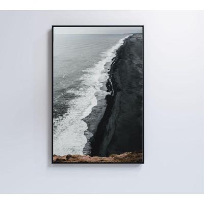 Quadro Litoral 40x60 Cm Vidro Impresso