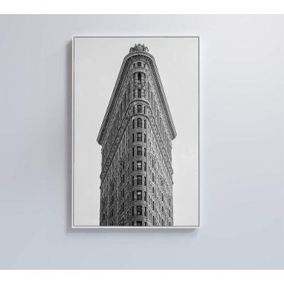 Quadro Edifício Flatiron 40x60 Cm Vidro Impresso