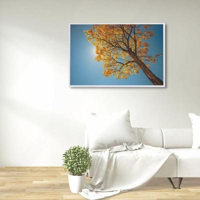Quadro Ipê Amarelo 60x40 Cm Tecido Canvas