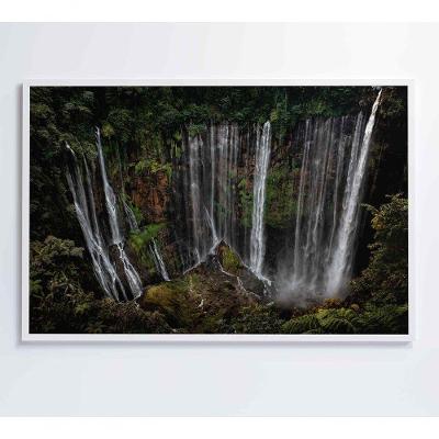 Quadro Cachoeiras 120x80 Cm Tecido Canvas