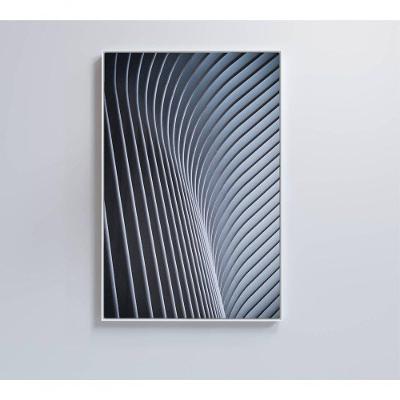 Quadro Arquitetura Curvatura 40x60 Cm Vidro Impresso