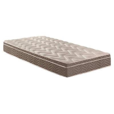 Colchão Solteiro D33 / EP / Anatômico Confort Ultra Firme Euro Pillow Brown (88x188x17) - Paropas