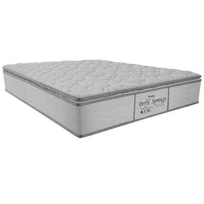 Colchão Queen Molas MasterPocket Ensacadas Perfil Springs Premium Pillow Top White (158x198x32) - Probel