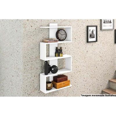 Prateleira Quarto Casal AM 3087 Branco - Movelbento