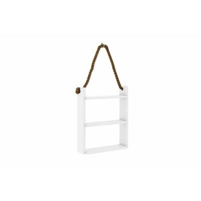 Prateleira Decorativa Quarto Bebê AM 3119 Branco - Movelbento