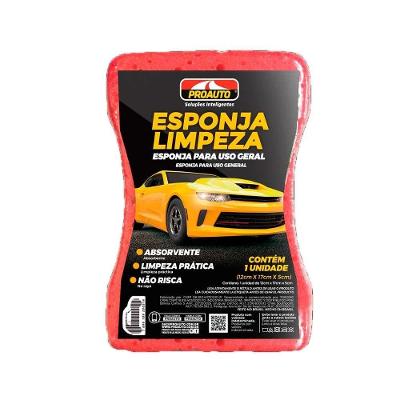 Bloco De Espuma Esponja De Limpeza 12x17x5cm - Proauto
