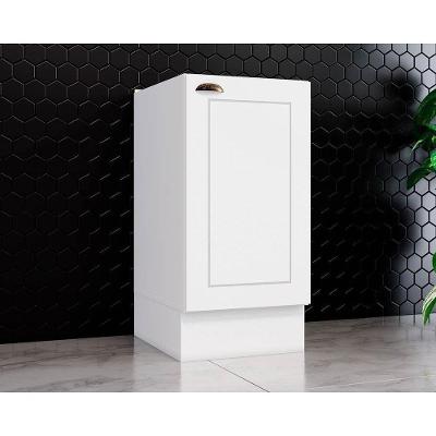 Módulo Cozinha Henn Americana Balcão  1 Porta s/ Tampo Branco