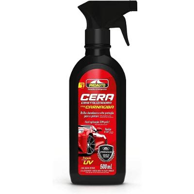 Cera Cristalizadora Spray 500ml - Proauto Sem Variação único