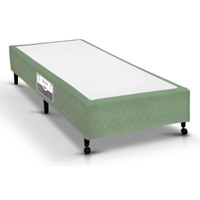 Cama Box Base Universal Solteiro Poli Tecido Green (78x188x27) - Castor