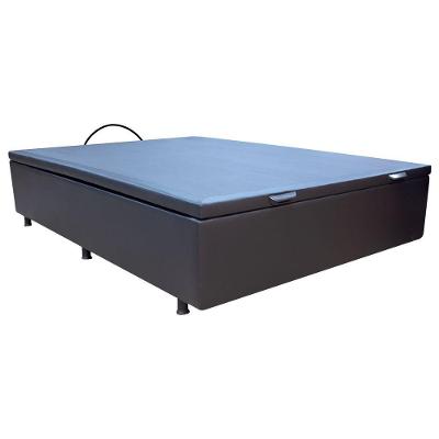 Base Cama Box Baú Viúva Corano Preto