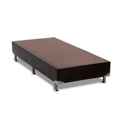 Cama Box Base Universal Solteiro Americana Courano Nero Black (88x188x23) - Ortobom