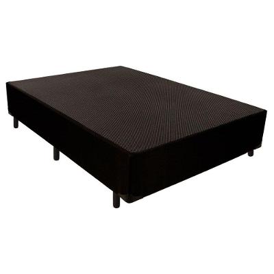 Cama Box Base Universal Casal Tecido Black (138x188x24) - Luckspuma