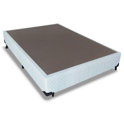 Cama Box Base Universal Casal Tecido White (138x188x25) - Probel