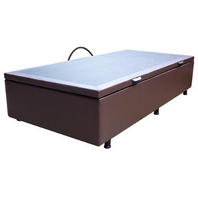 Base Cama Box Baú Solteiro Corano Marrom