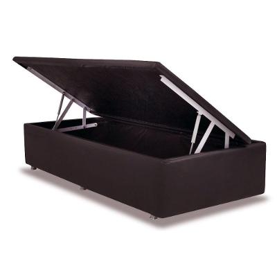 Cama Box Baú Universal Solteiro Courano Brown (88x188x35) - Ortobom