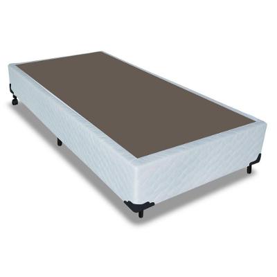 Cama Box Base Universal Solteiro Tecido White (96x203x25) - Probel