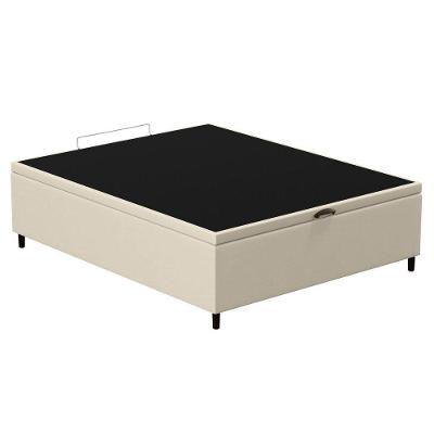 Base Para Cama Box Baú Casal 138X188Cm Hit I02 Corano Bege - Mpozenato