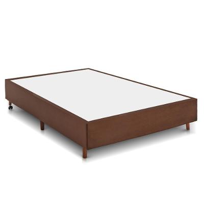 Base Box Para Colchão Casal Gazin Suede 188Cm X 138Cm