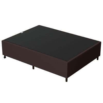 Base Para Cama Box Casal 138X188Cm Hit Corano Marrom