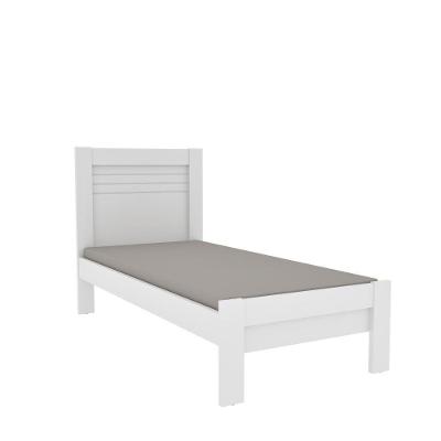 Cama Solteiro Safira Tcil Branco
