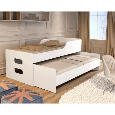 Bicama Elis Quarto Solteiro Branco Branco
