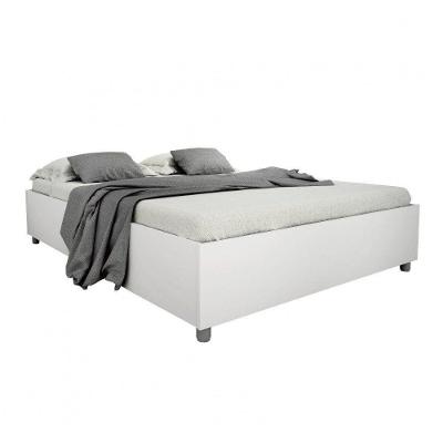 Cama Casal Mônaco Tcil Móveis Branco